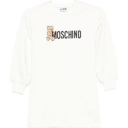 فساتين أطفال من موسكينو باللون الأبيض