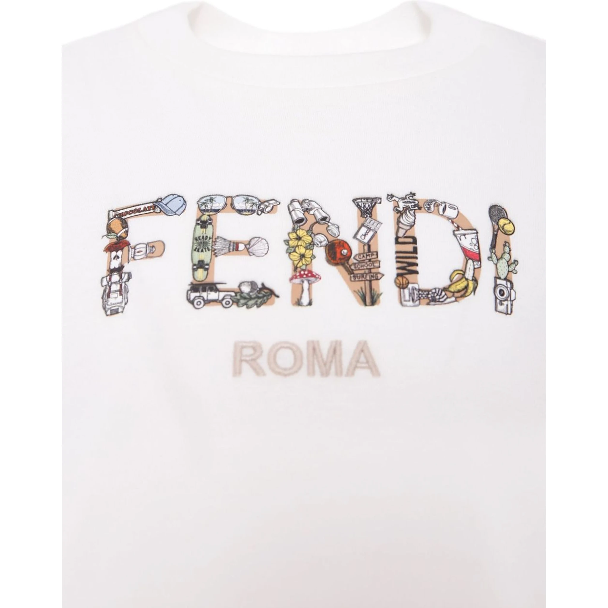 FENDI KIDS Clothing.... White