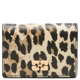 GANNI Wallets Beige