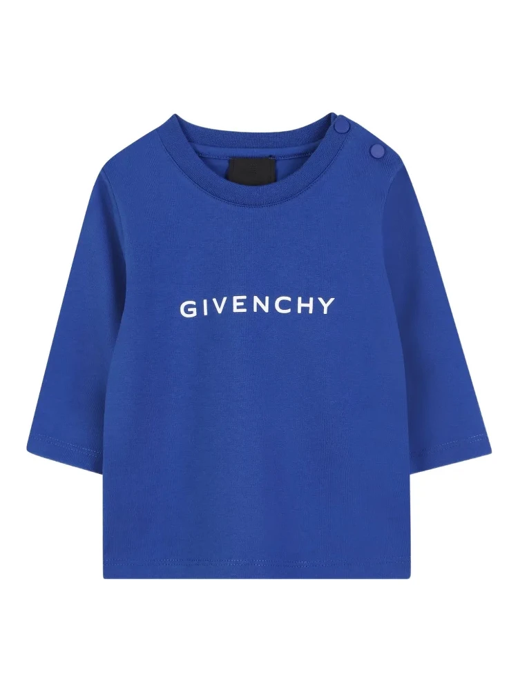 GIVENCHY KIDS T-shirts and Polos Blue alternative