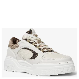 حذاء رياضي أبيض من فندي