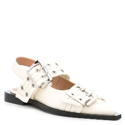 GANNI Flat shoes White
