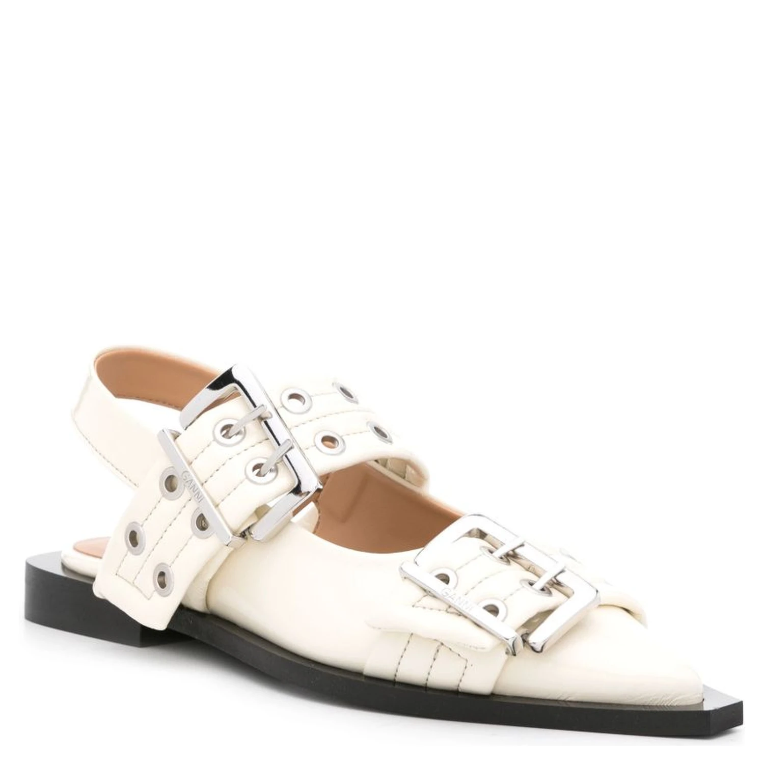 GANNI Flat shoes White