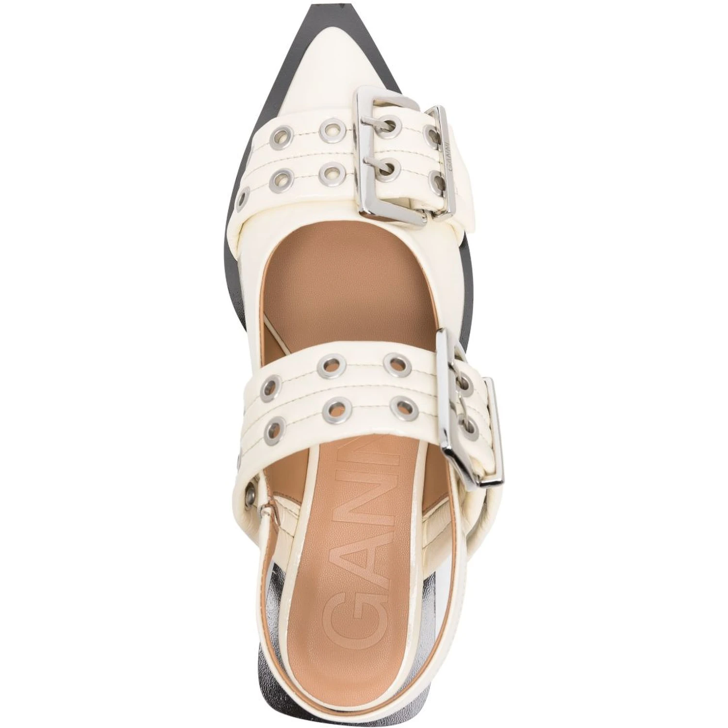 GANNI Flat shoes White