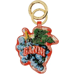 GANNI Keychains Red