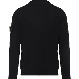 Stone Island Sweaters Black