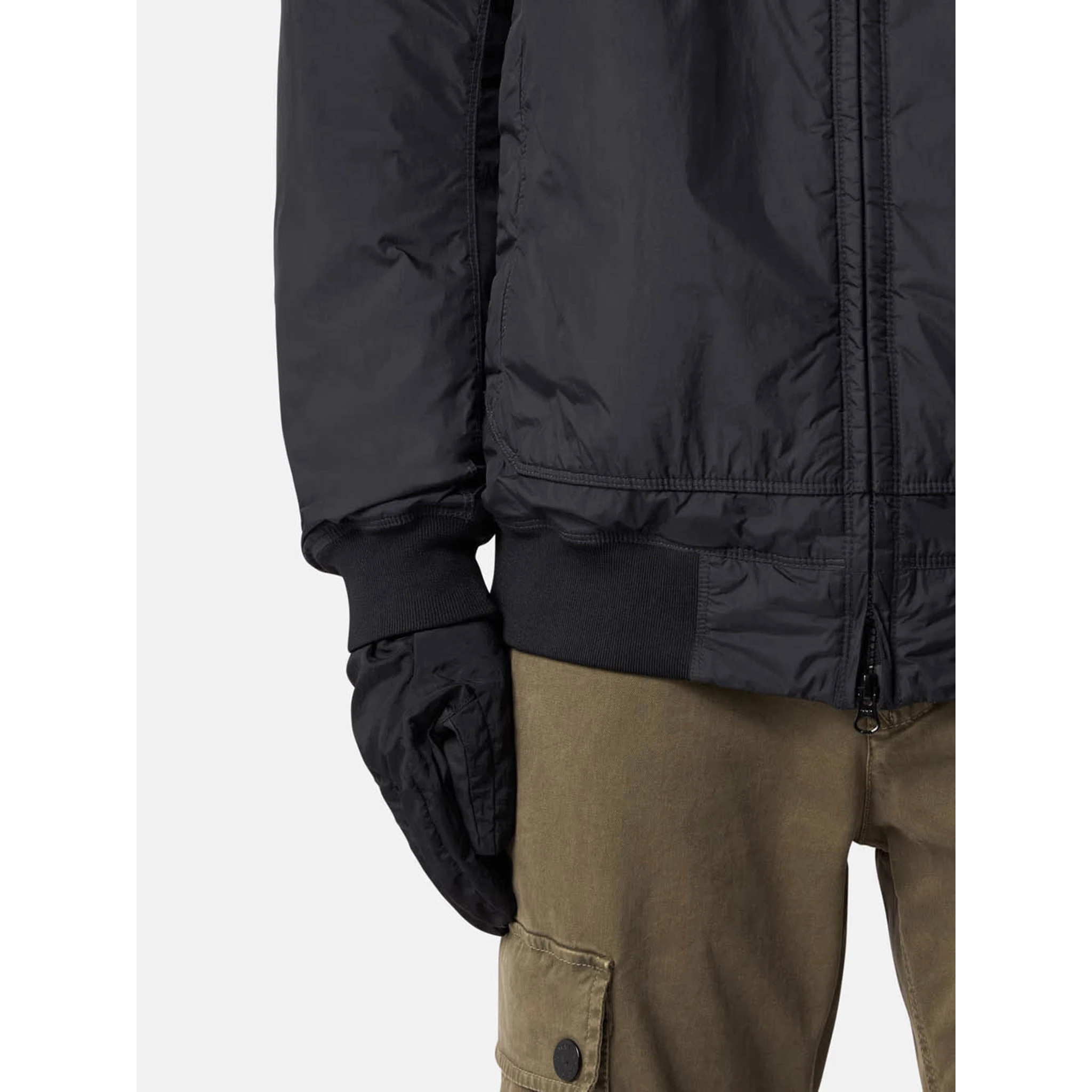 Stone Island Coats Black