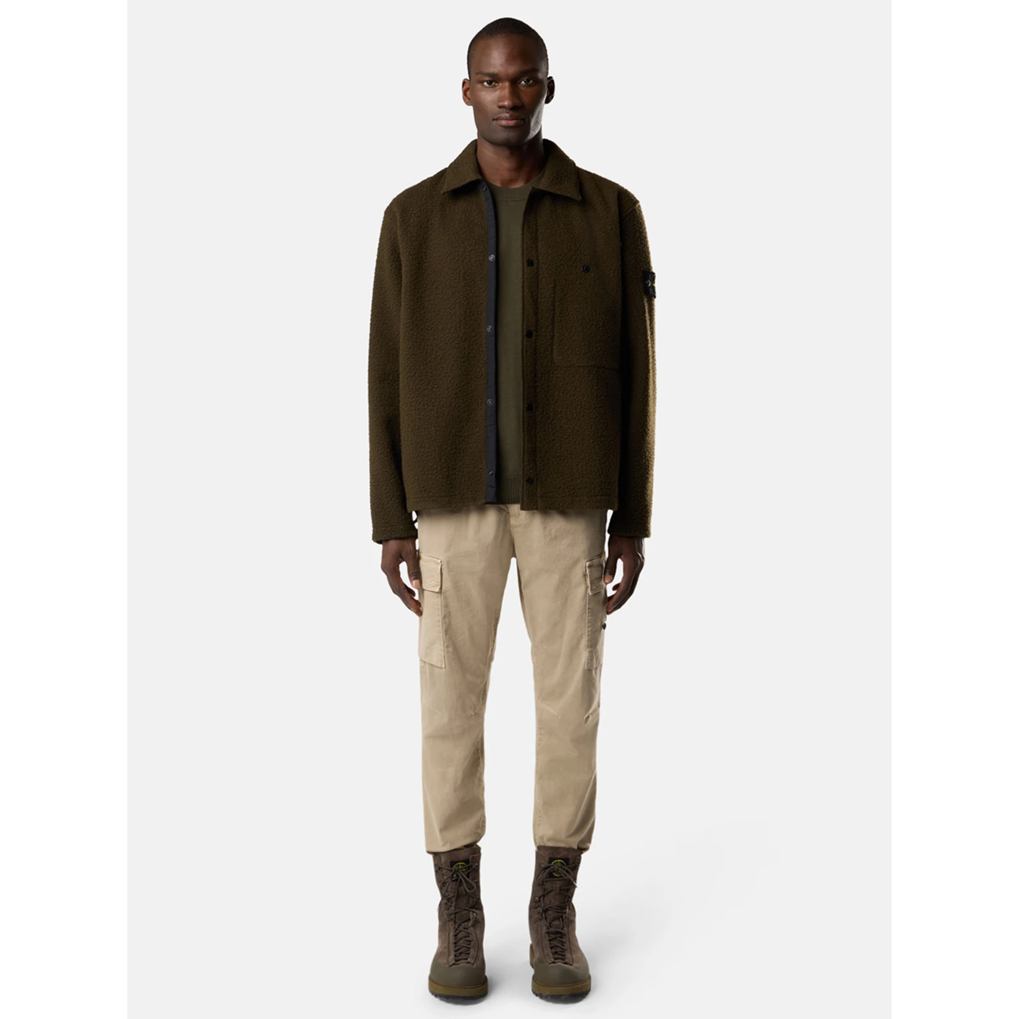 Stone Island Jackets Green