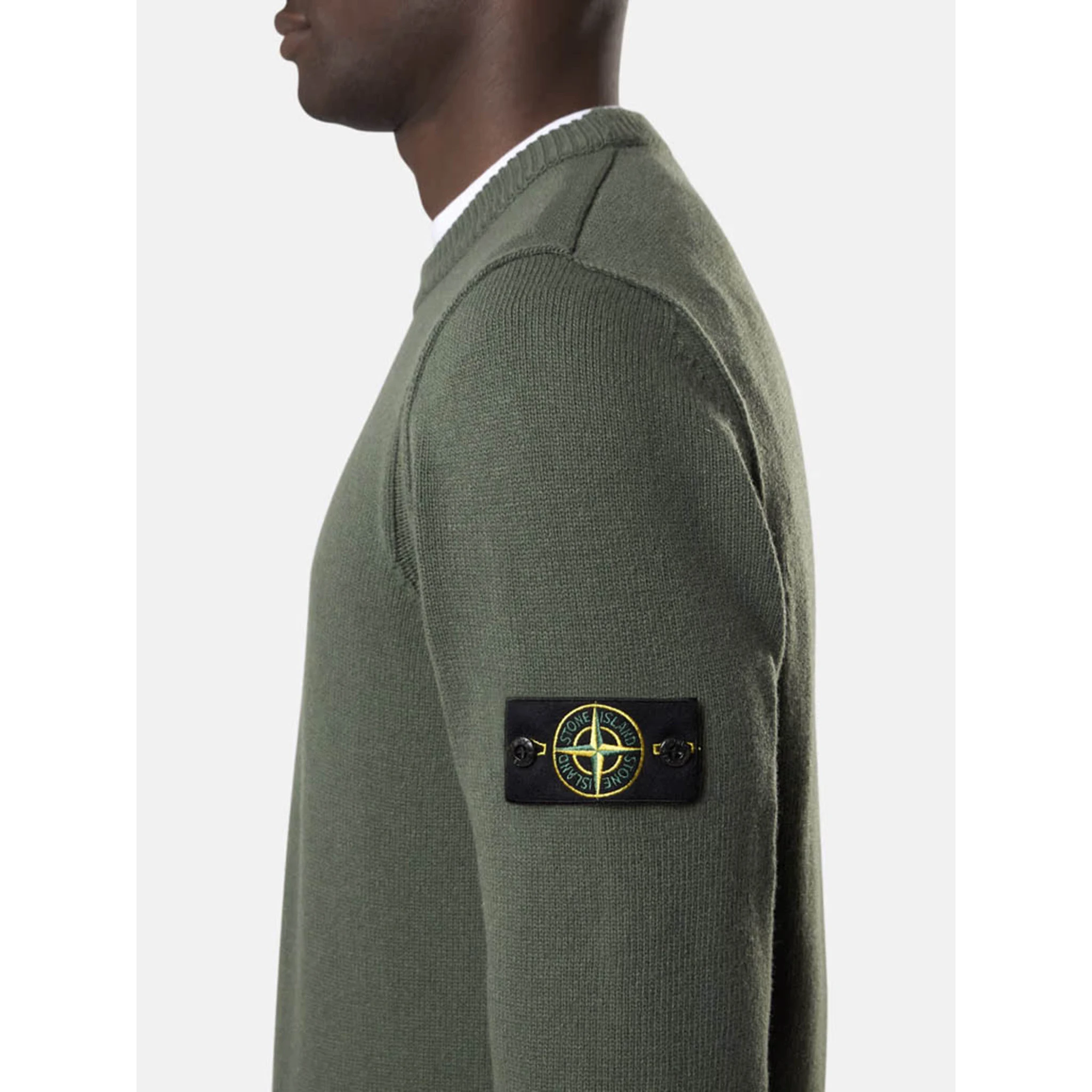 Stone Island Sweaters Green