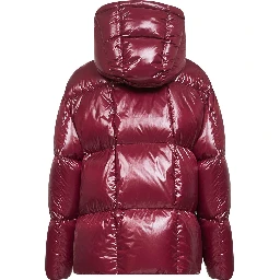 Moncler Coats Fuchsia