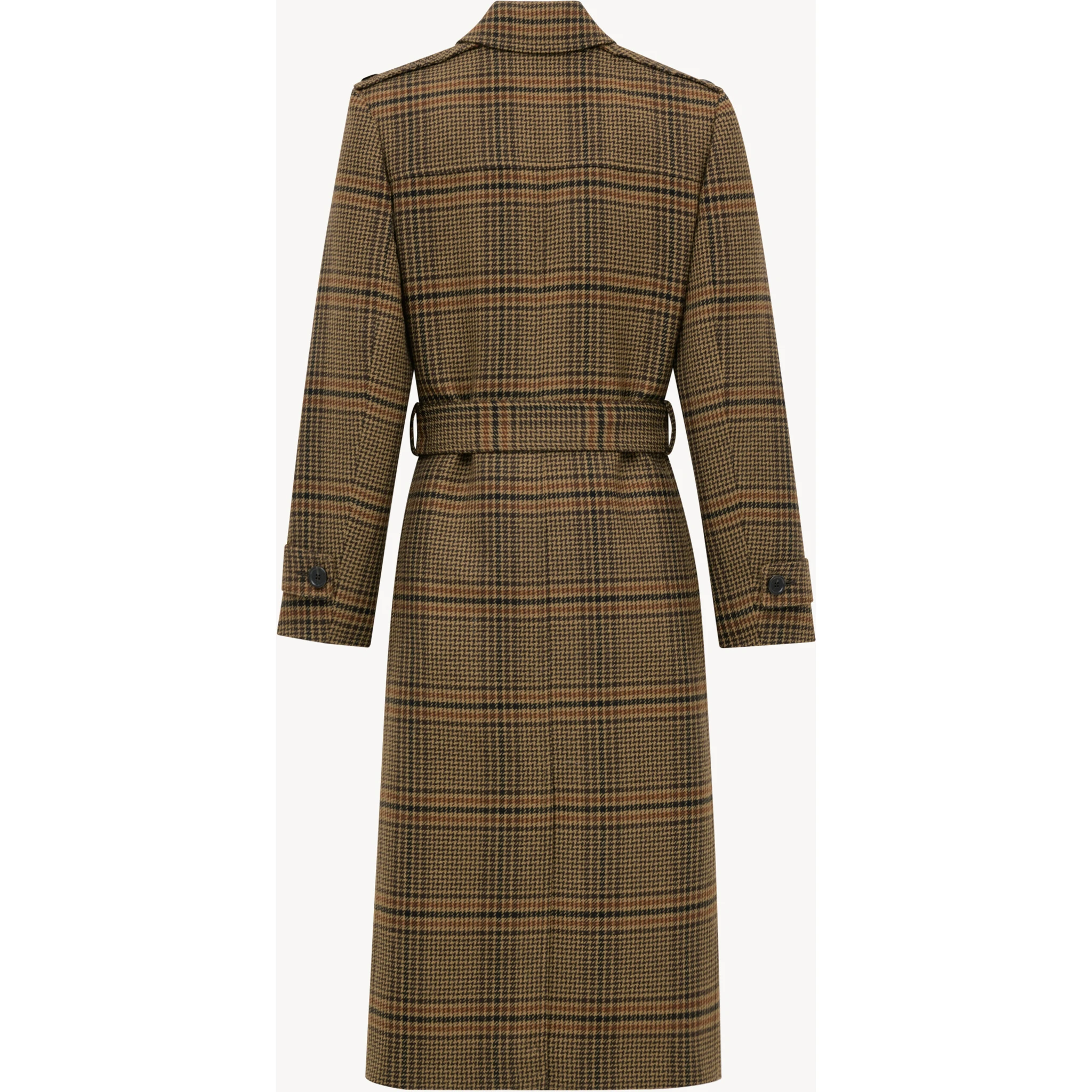 Saint Laurent  Coats Beige