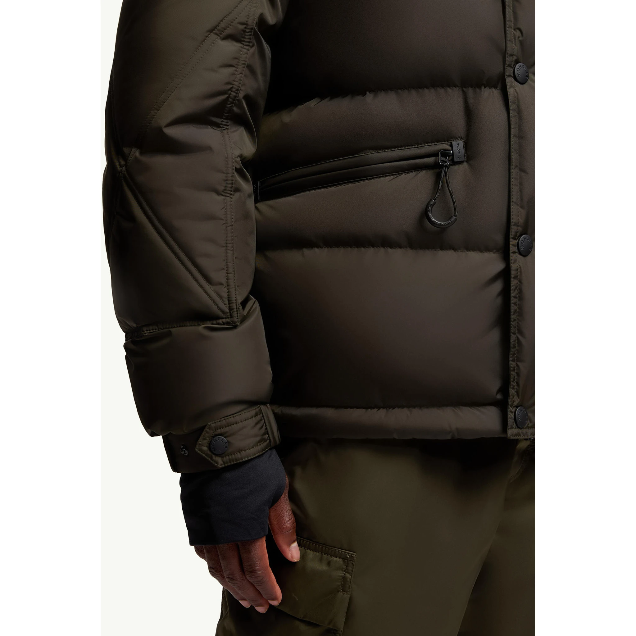 Moncler Coats Green