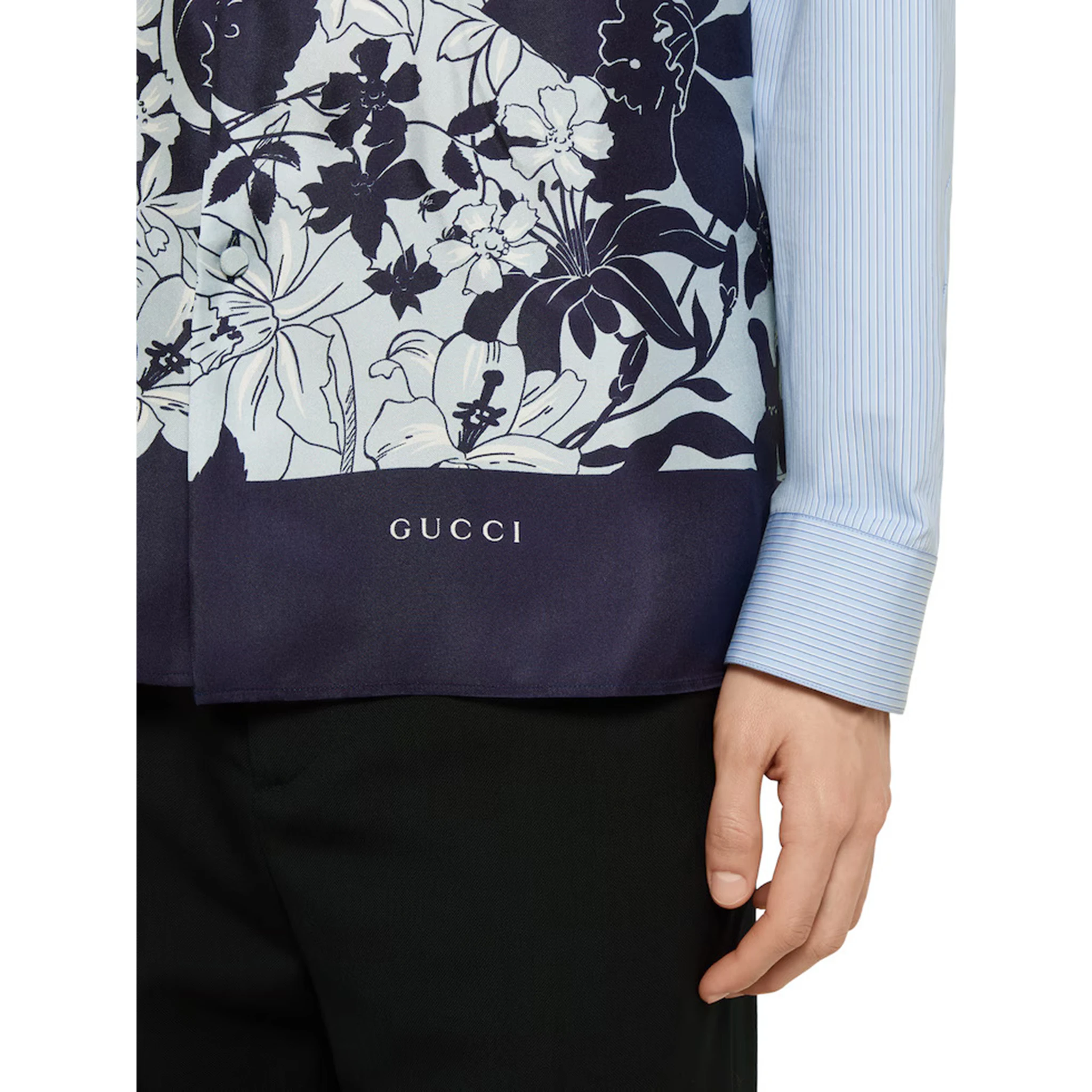 Gucci Shirts Clear Blue