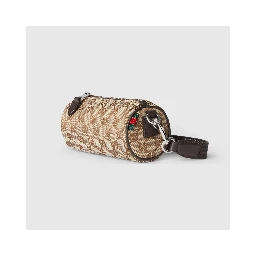 GG canvas mini cylinder bag