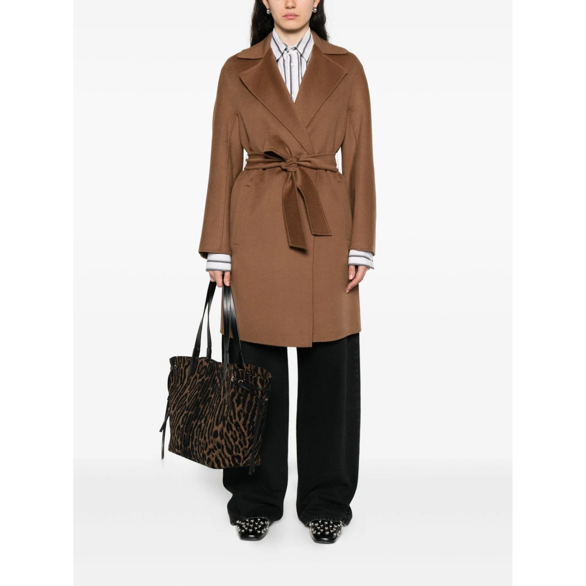 Max Mara Studio Coats Brown