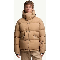 Moncler Coats Brown