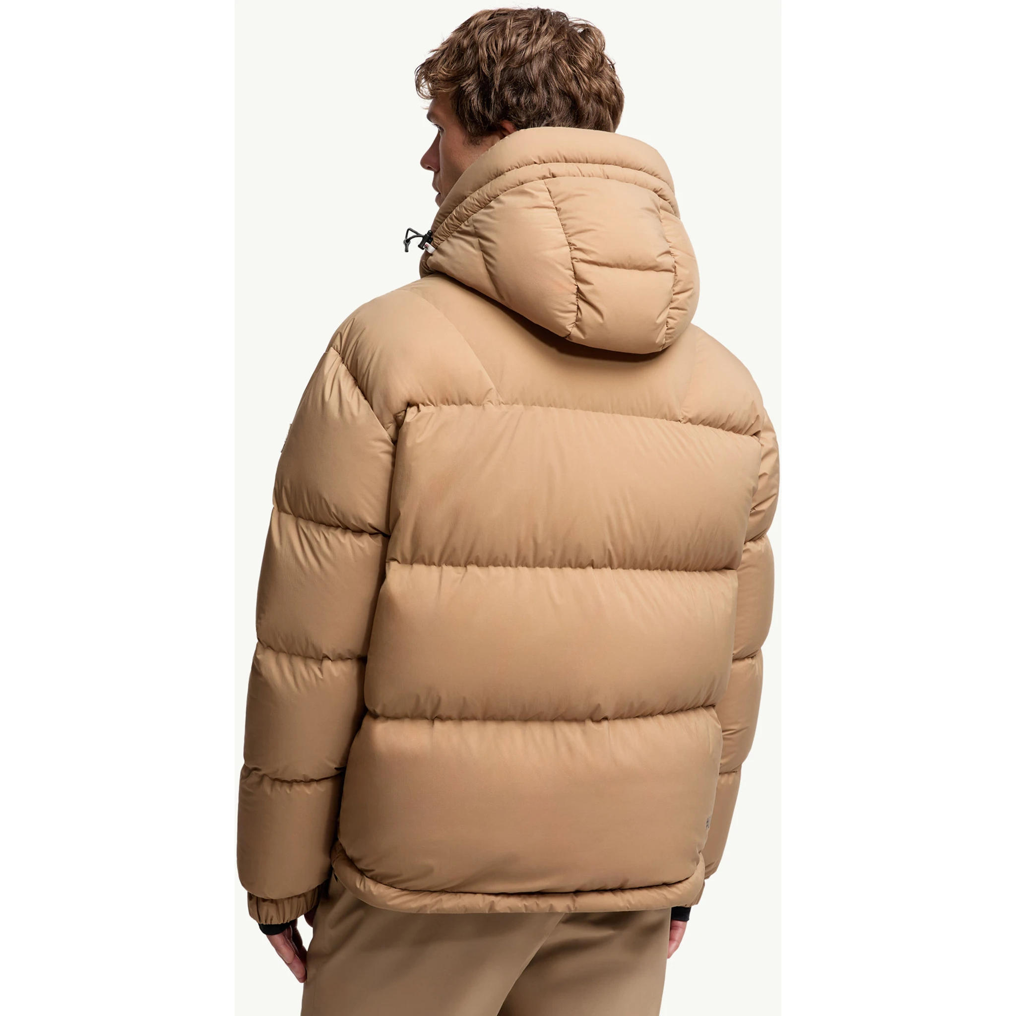 Moncler Coats Brown