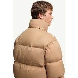 Moncler Coats Brown