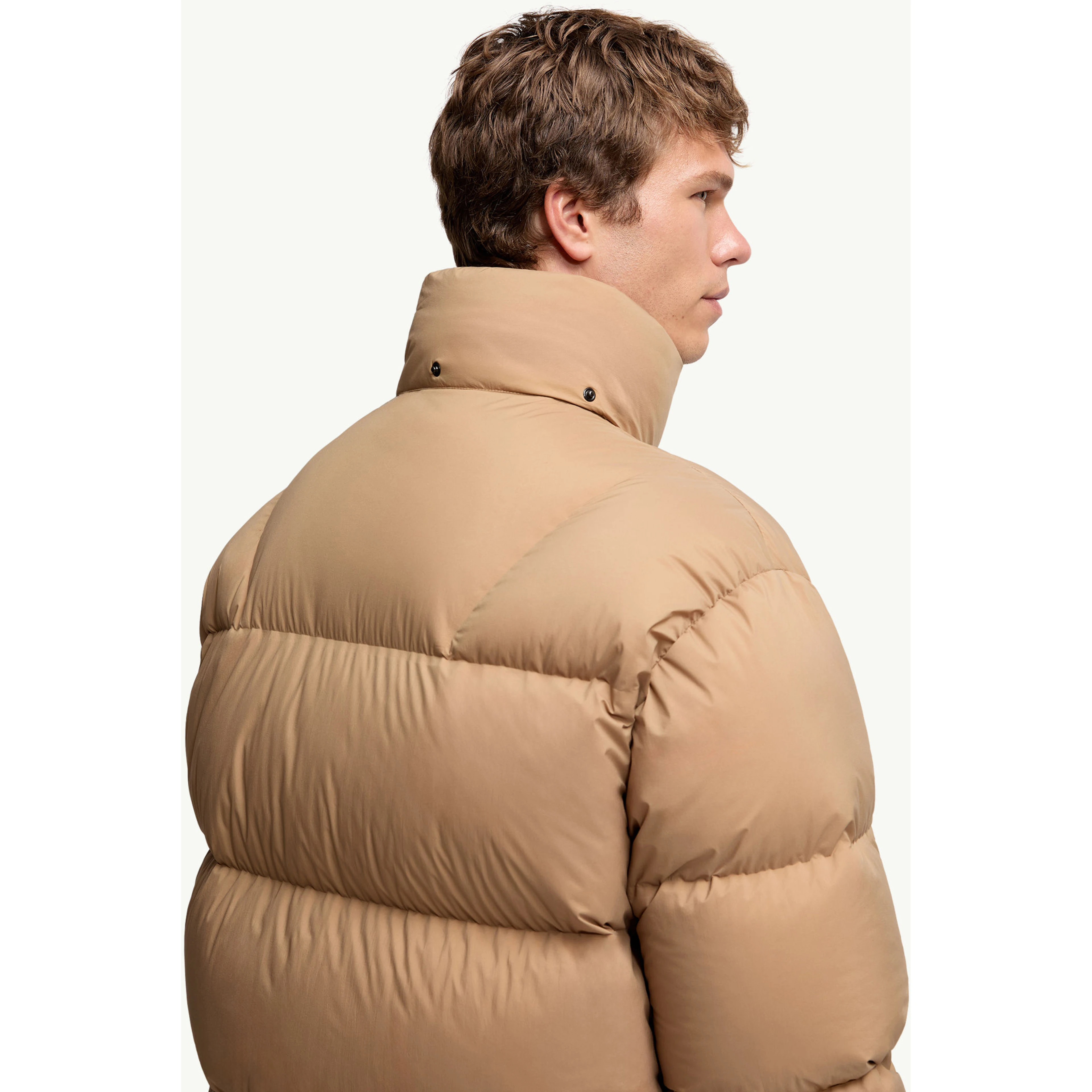 Moncler Coats Brown