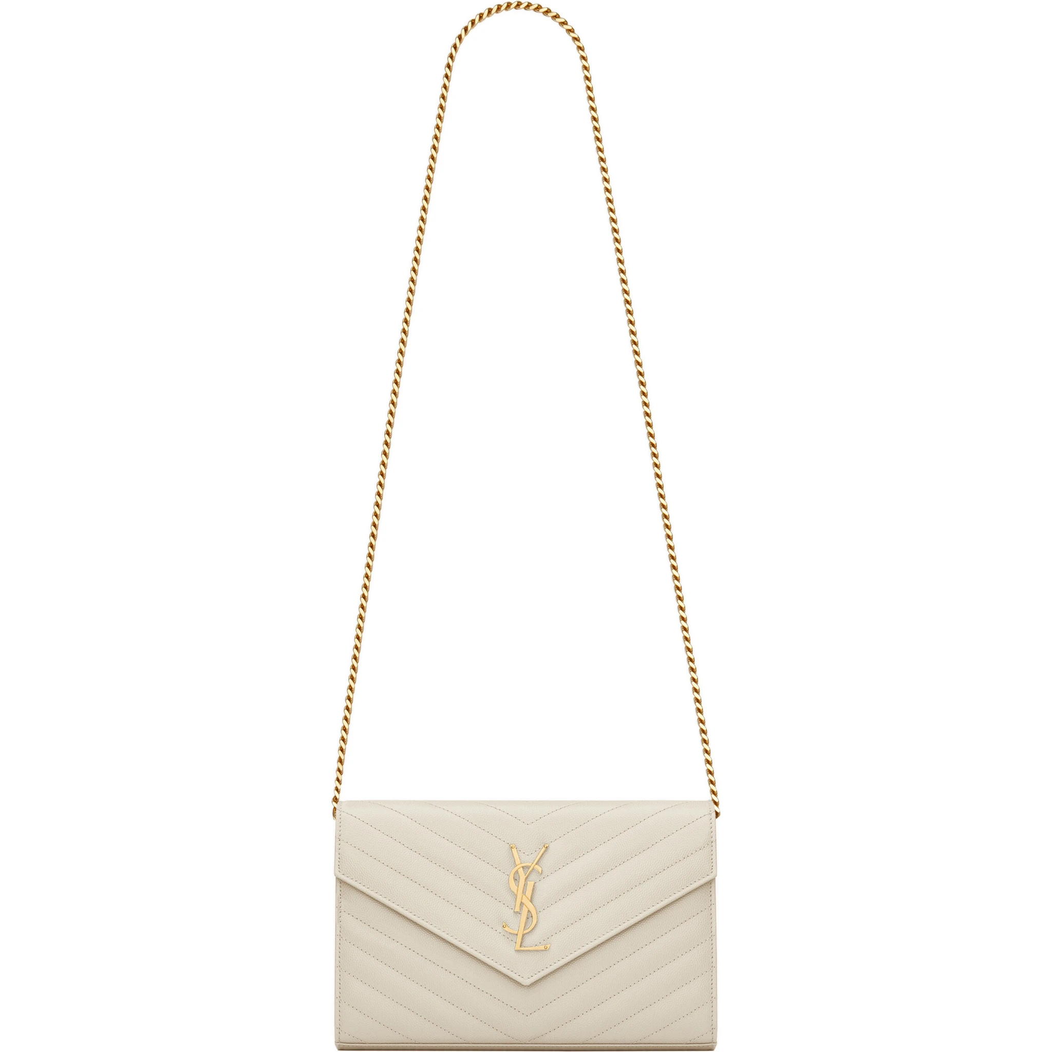 Cassandre matelassé envelope leather wallet