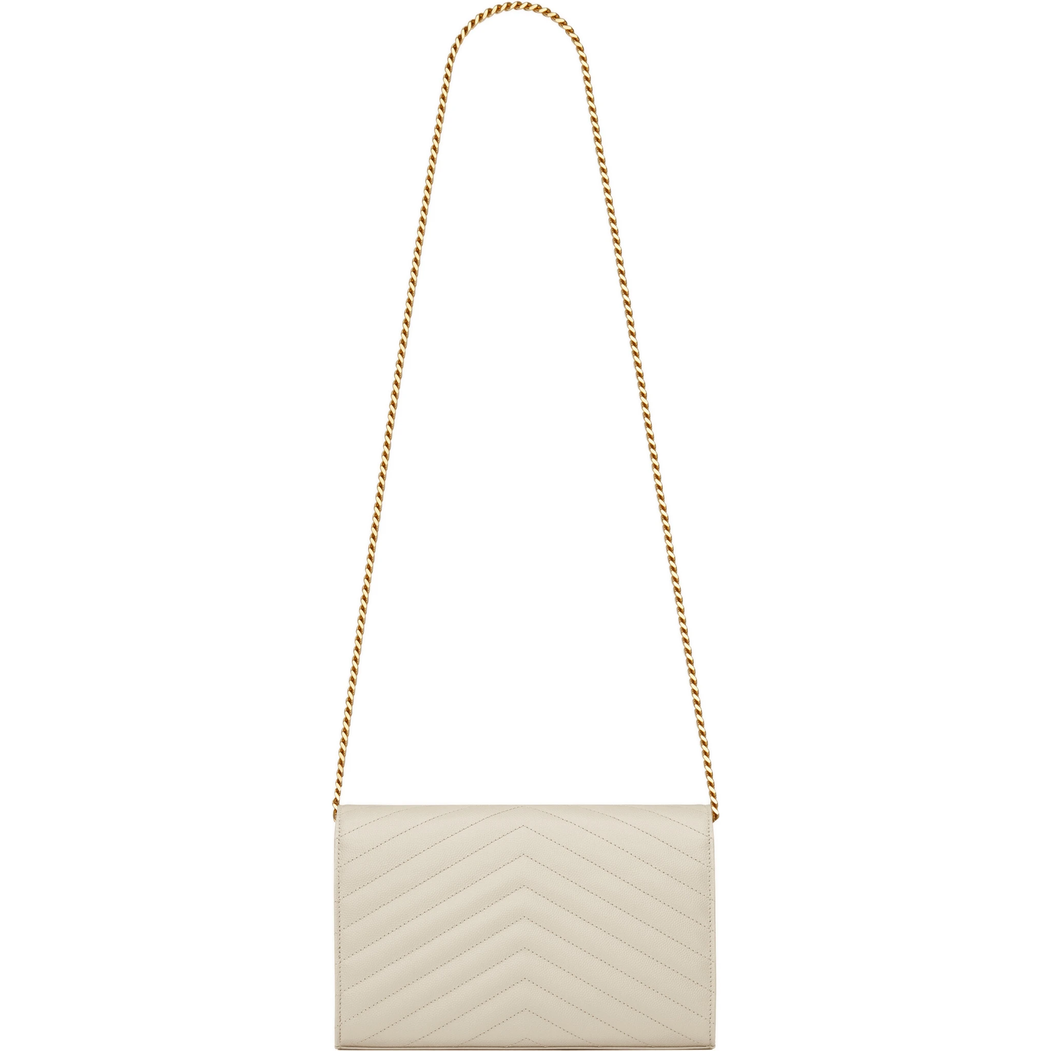 Cassandre matelassé envelope leather wallet