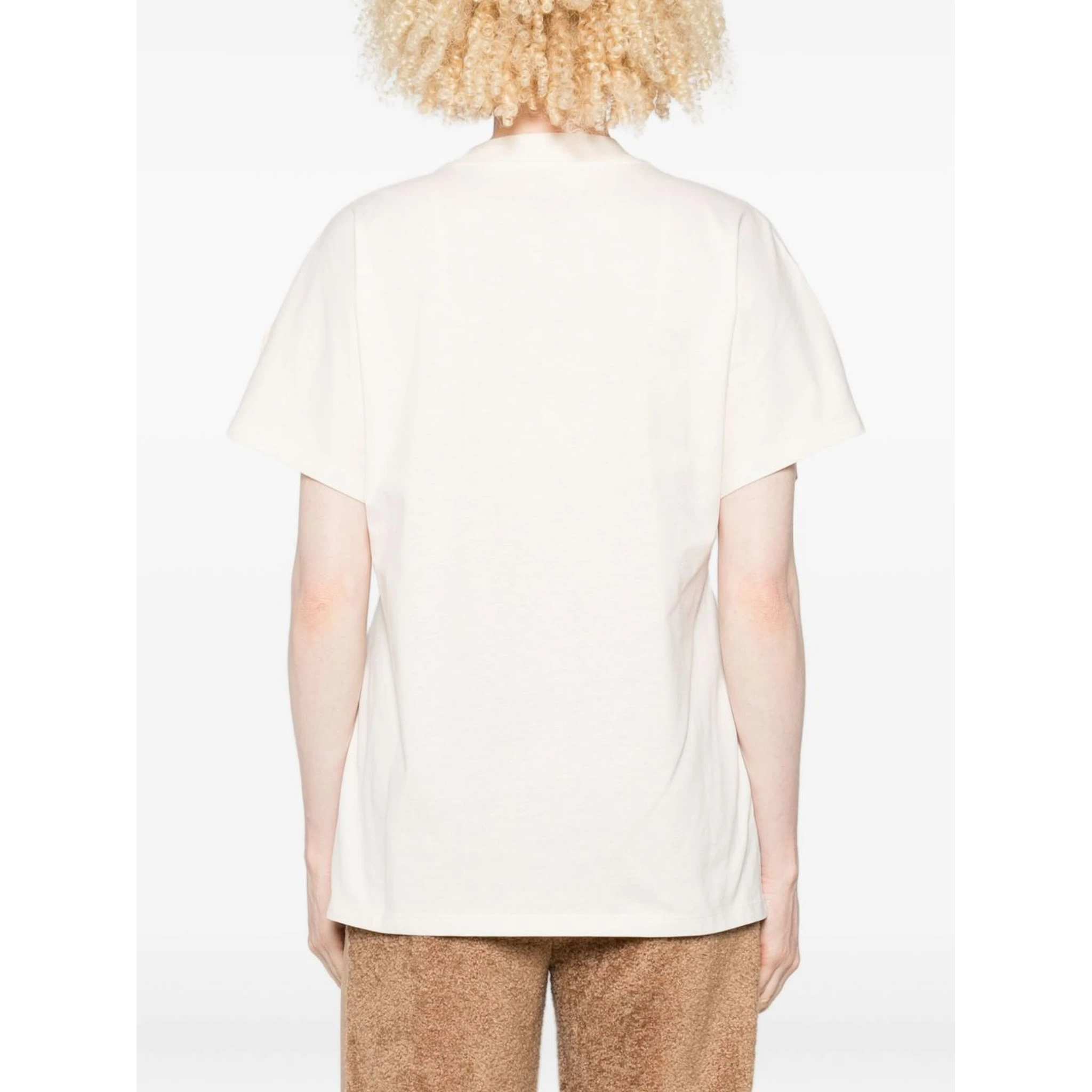Moncler T-shirts and Polos White