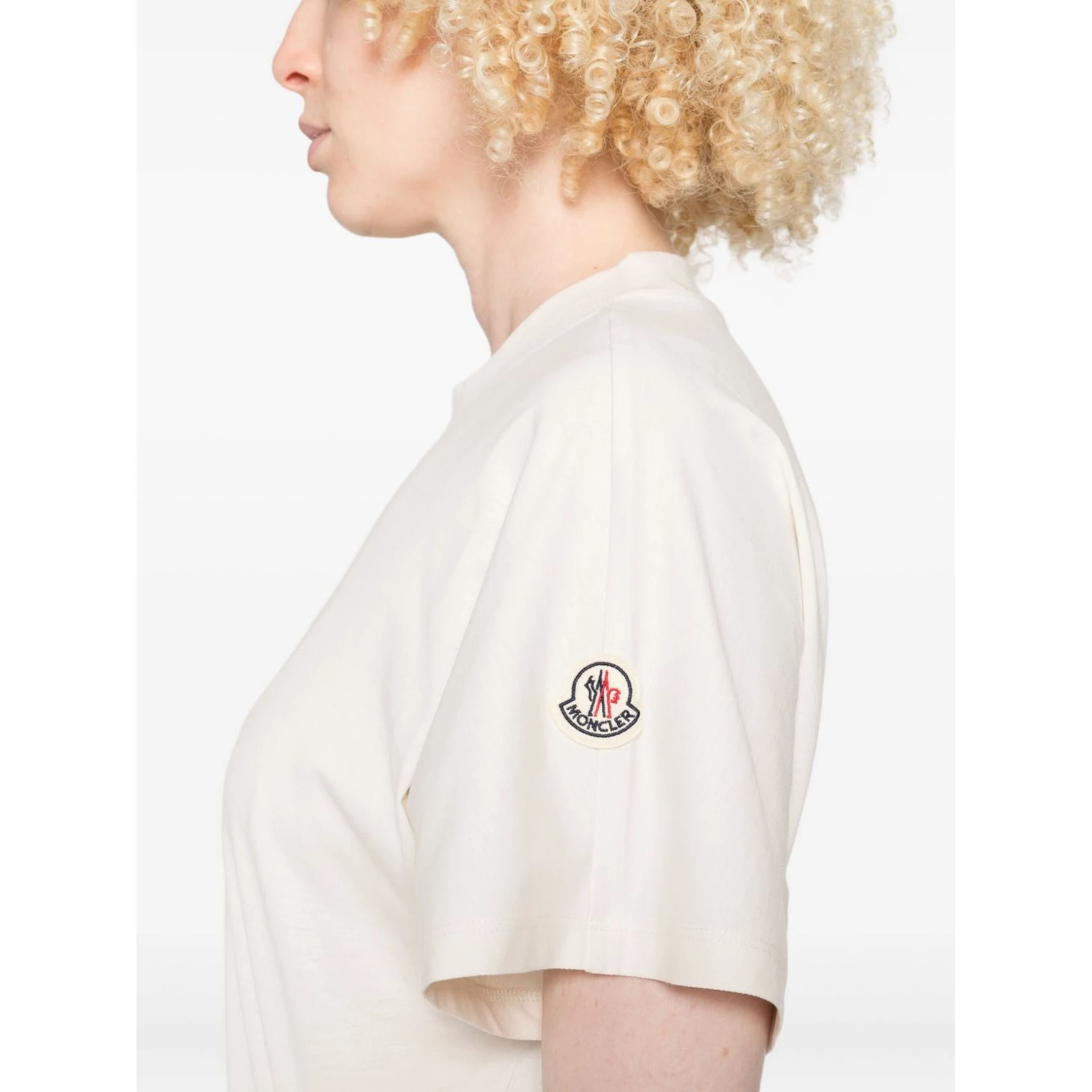Moncler T-shirts and Polos White