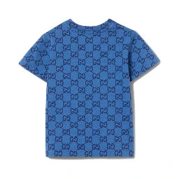GUCCI KIDS T-shirts and Polos Blue