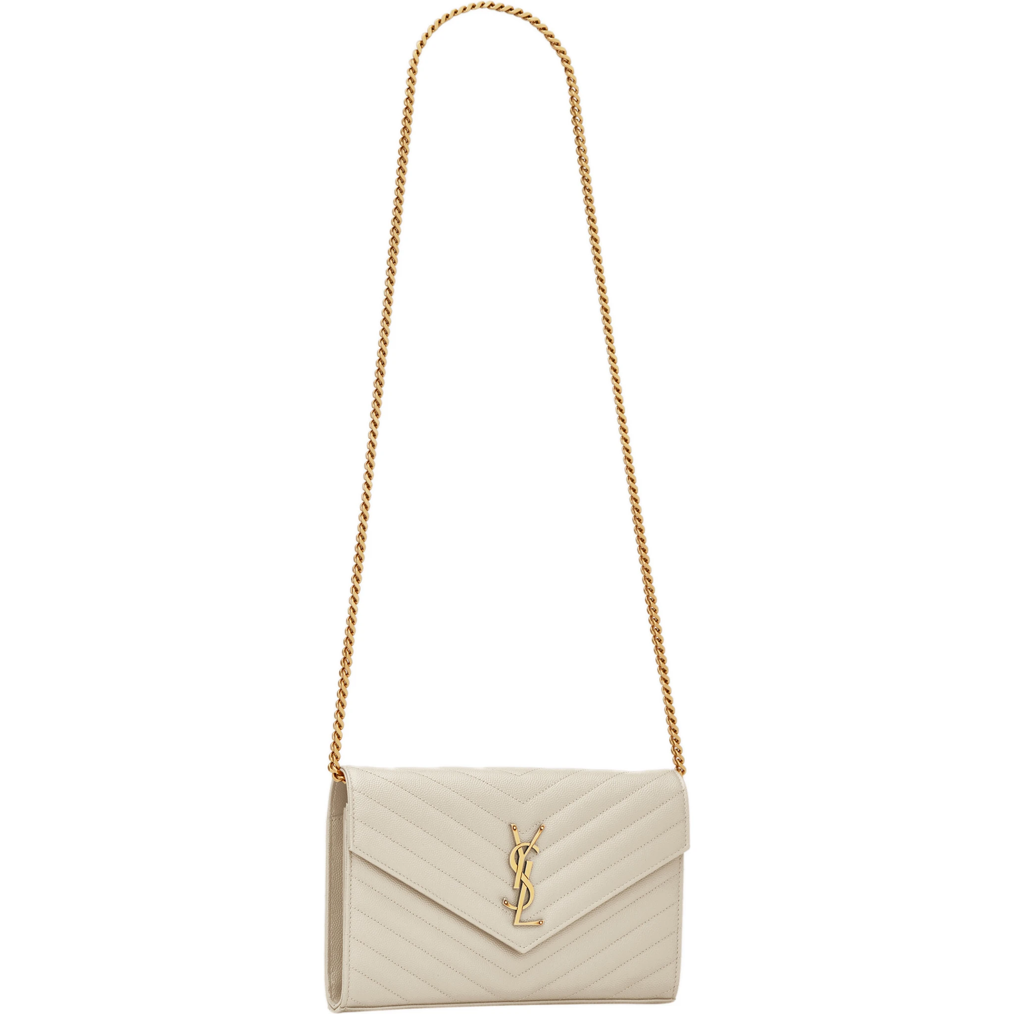 Cassandre matelassé envelope leather wallet