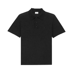 تيشيرتات وبولو سوداء من سان لوران