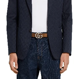 أحزمة غوتشي بنية اللون