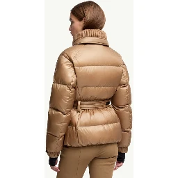 Moncler Coats Brown