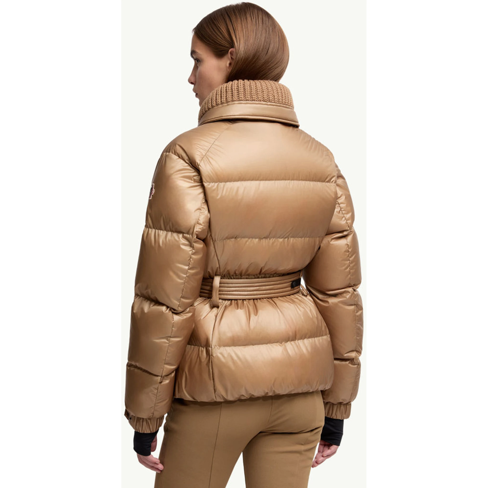 Moncler Coats Brown