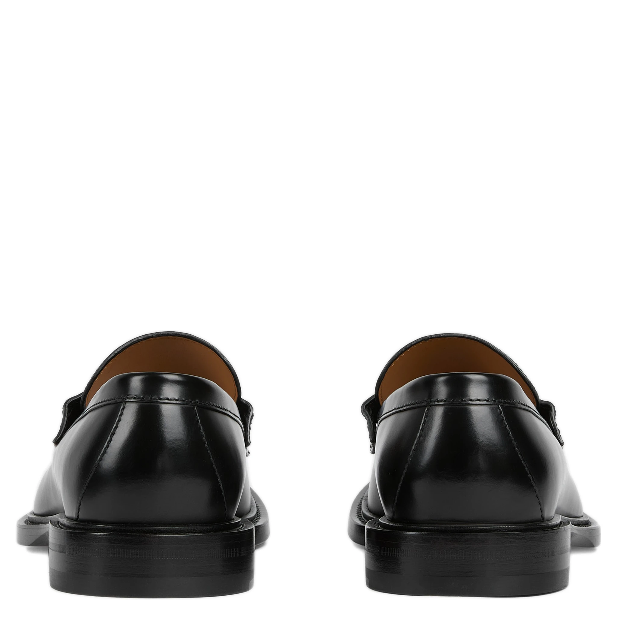 حذاء غوتشي مسطح أسود