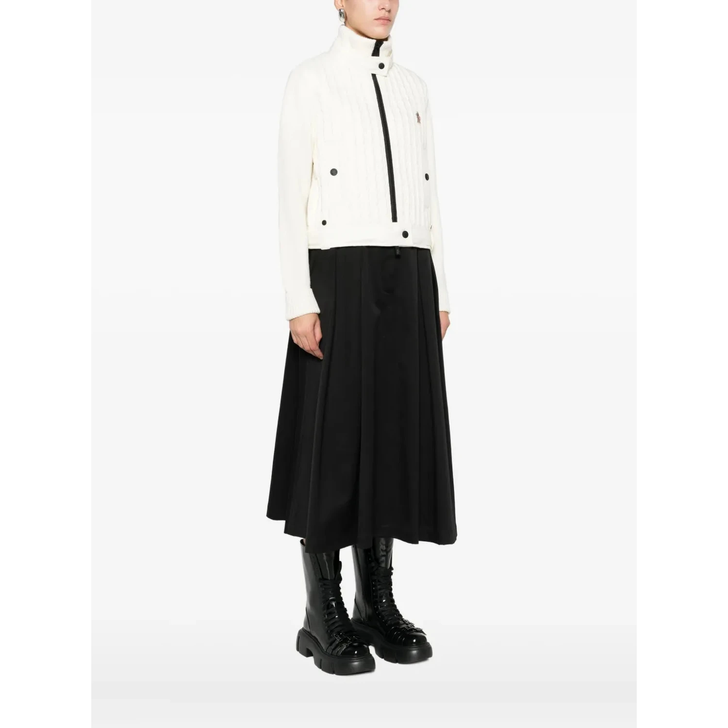 Moncler Sweaters White
