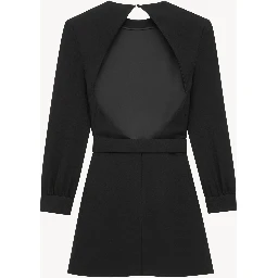 فساتين سان لوران سوداء