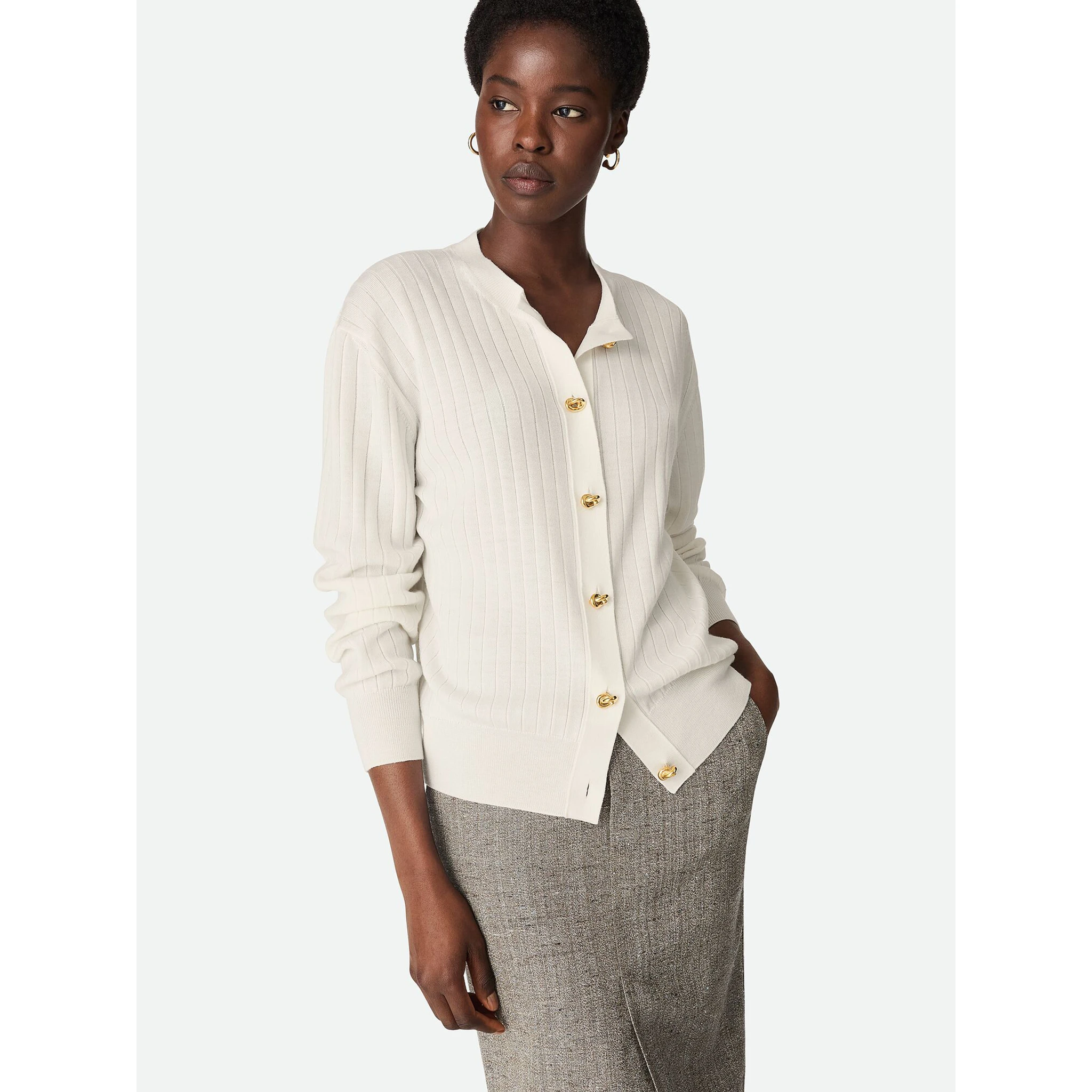 Bottega Veneta Sweaters White