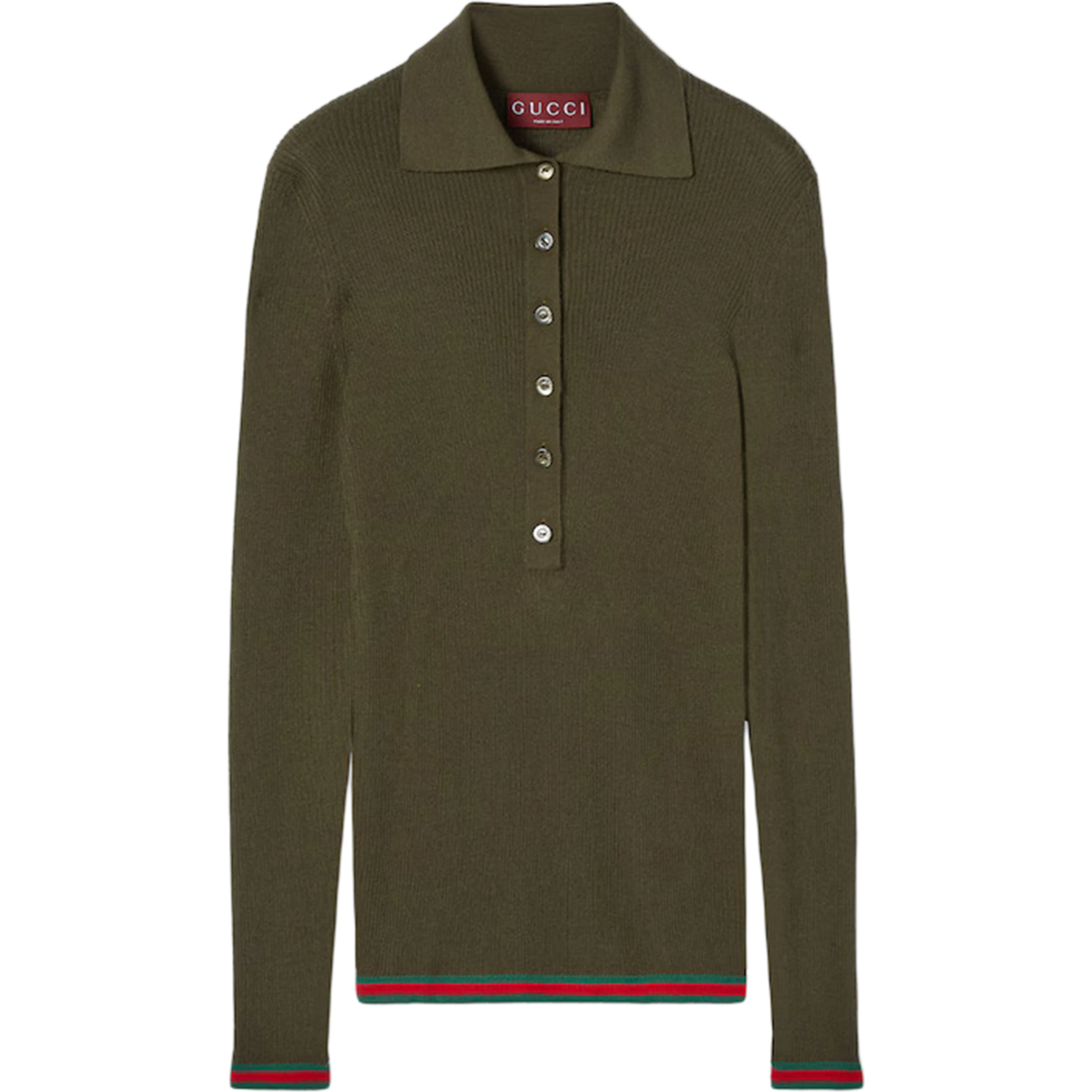 Gucci T-shirts and Polos Green