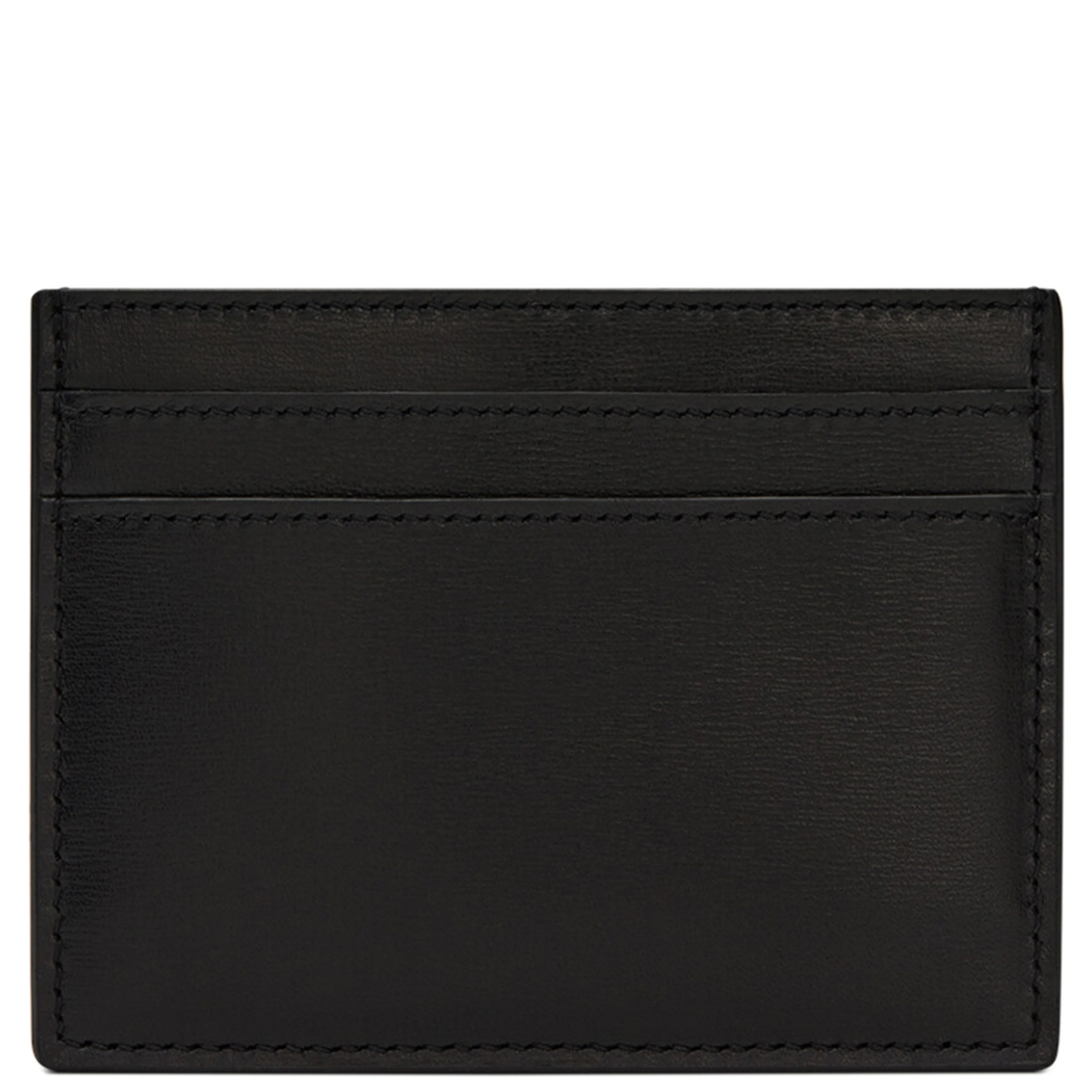 card case with embossed logo