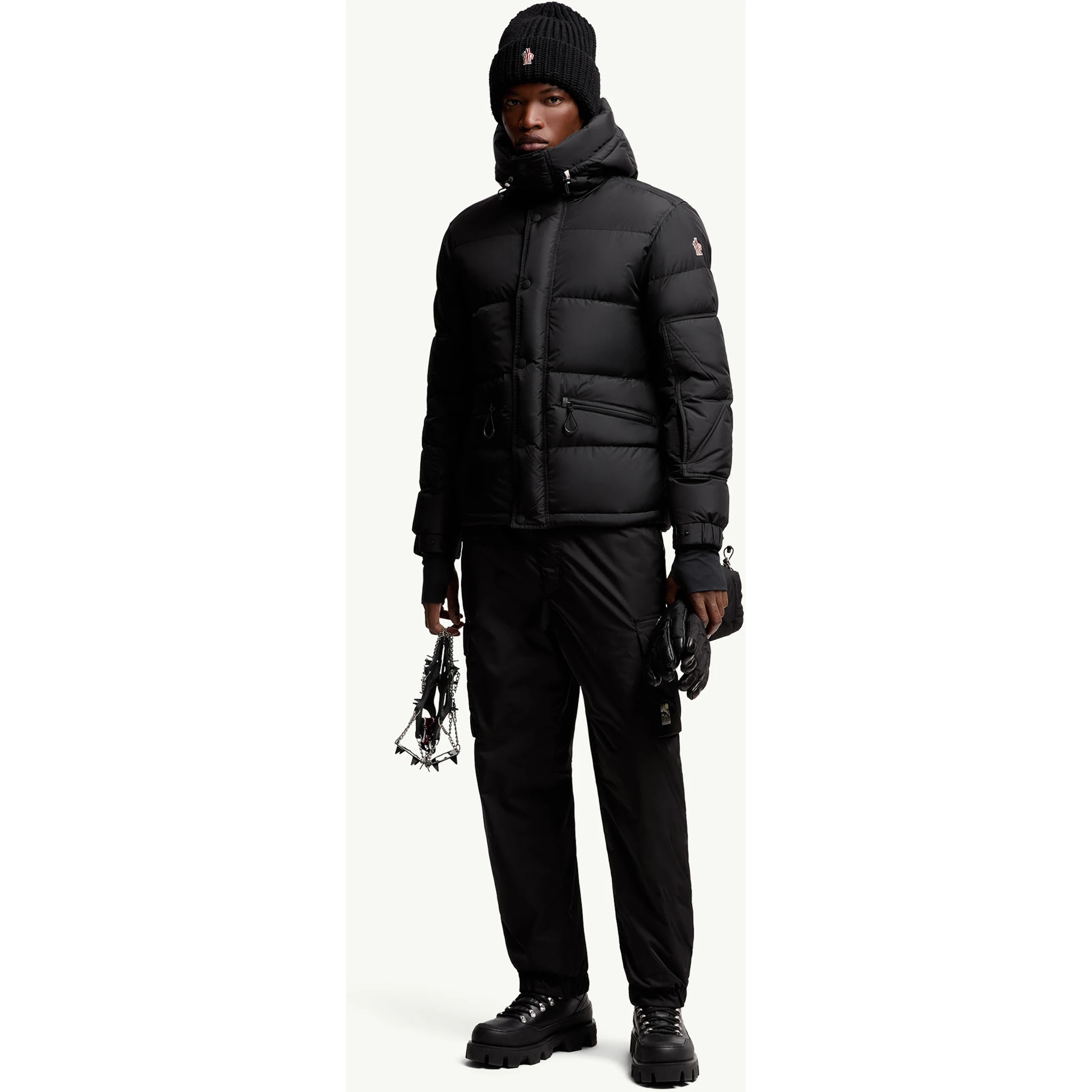 Moncler Coats Black