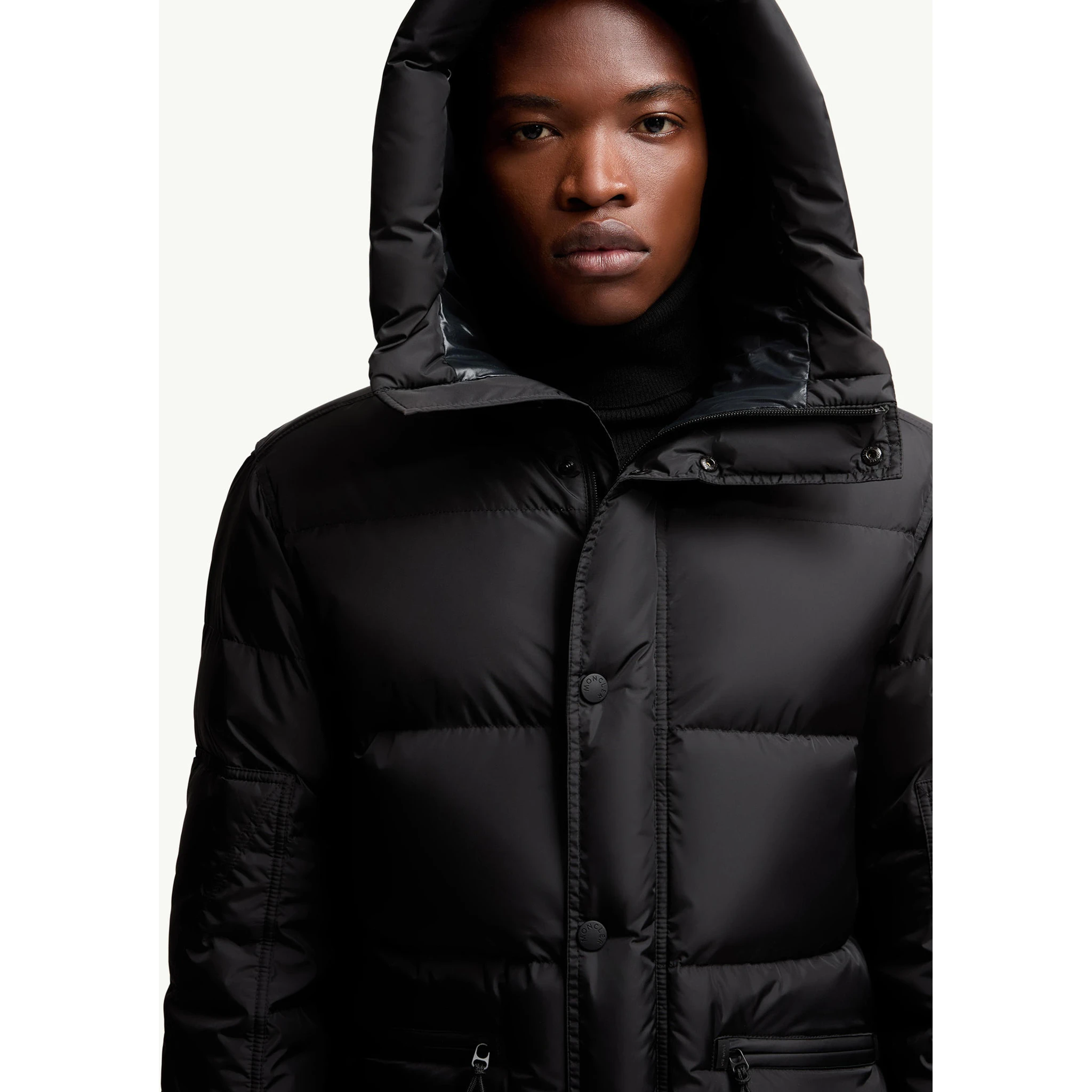 Moncler Coats Black
