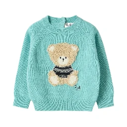 Il Gufo Sweaters Clear Blue