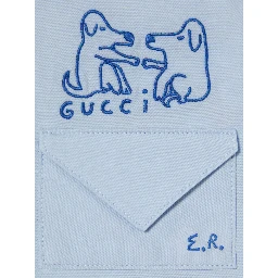 GUCCI KIDS Shirts Clear Blue