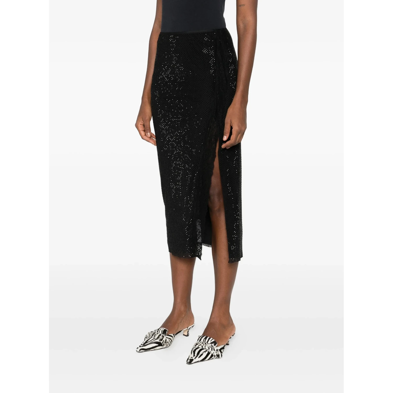 SELF PORTRAIT Skirts Black