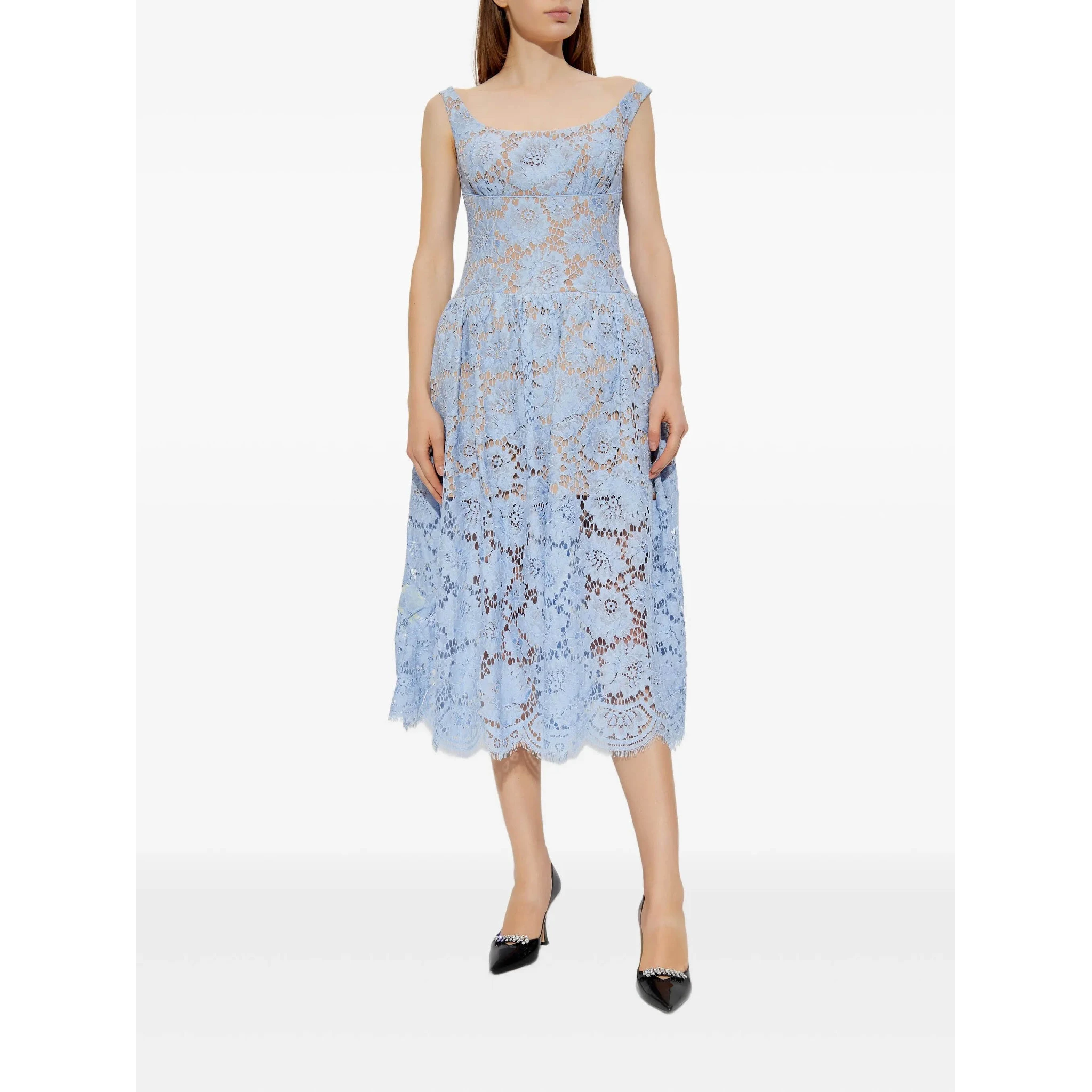 SELF PORTRAIT Dresses Clear Blue