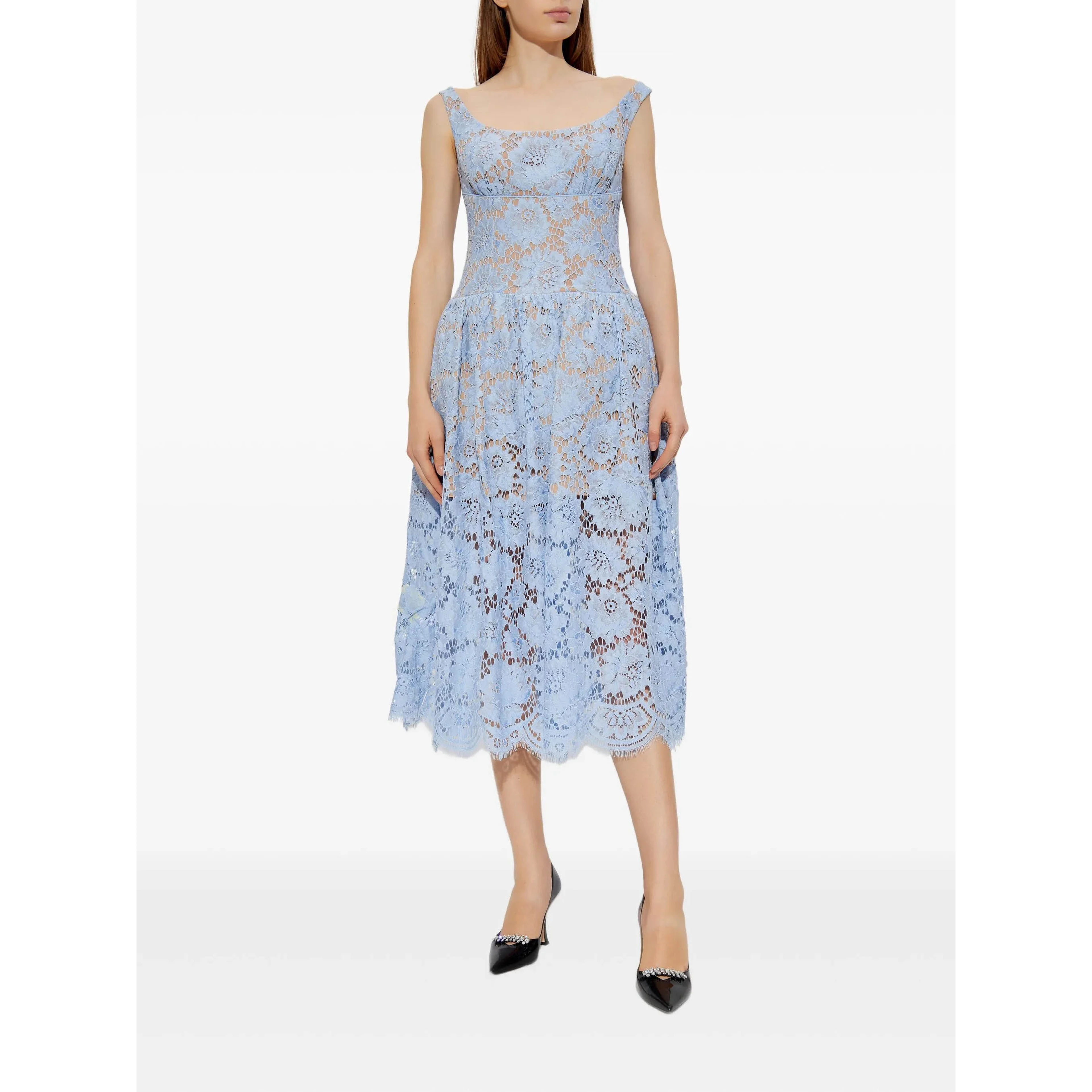 SELF PORTRAIT Dresses Clear Blue