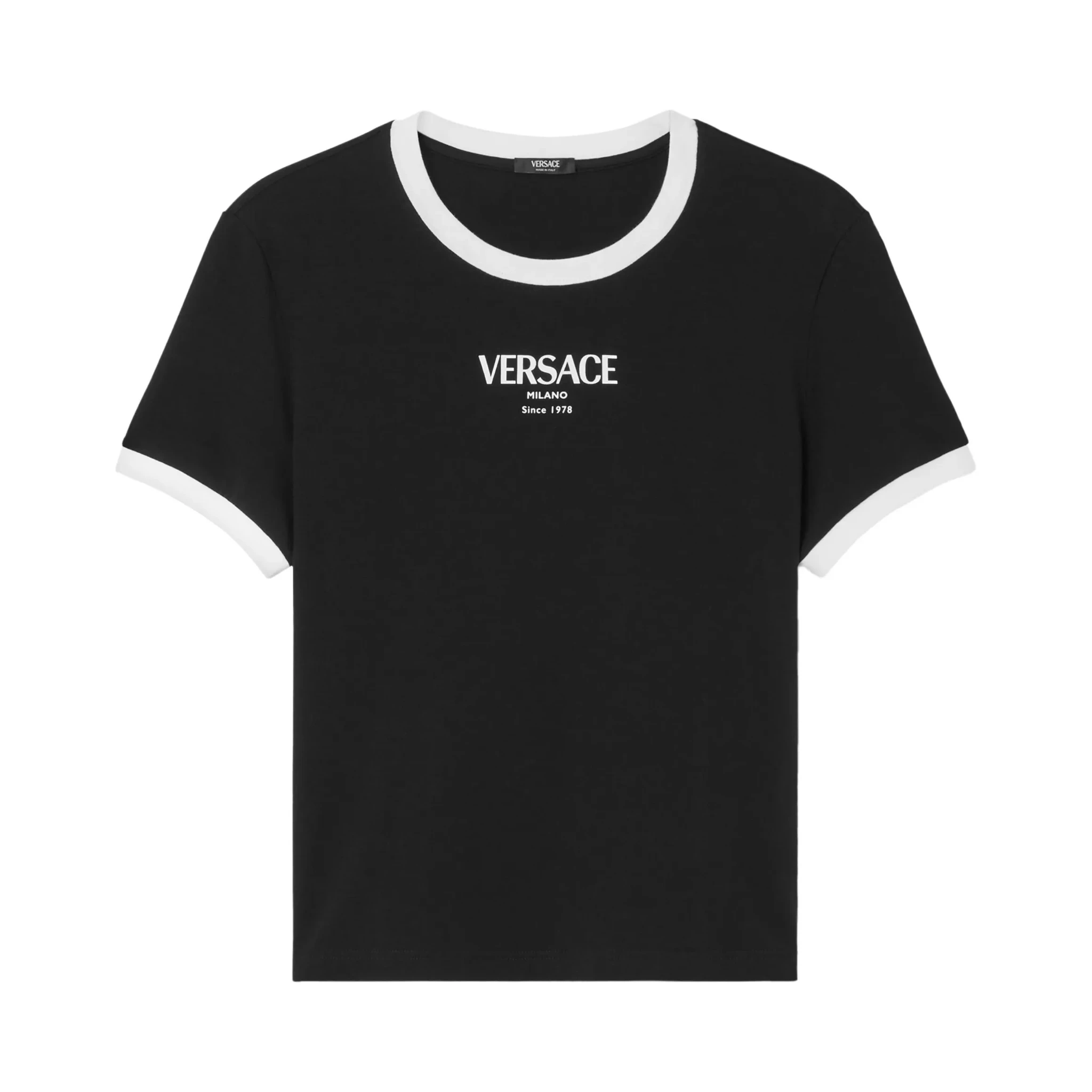 Versace T-shirts and Polos Black