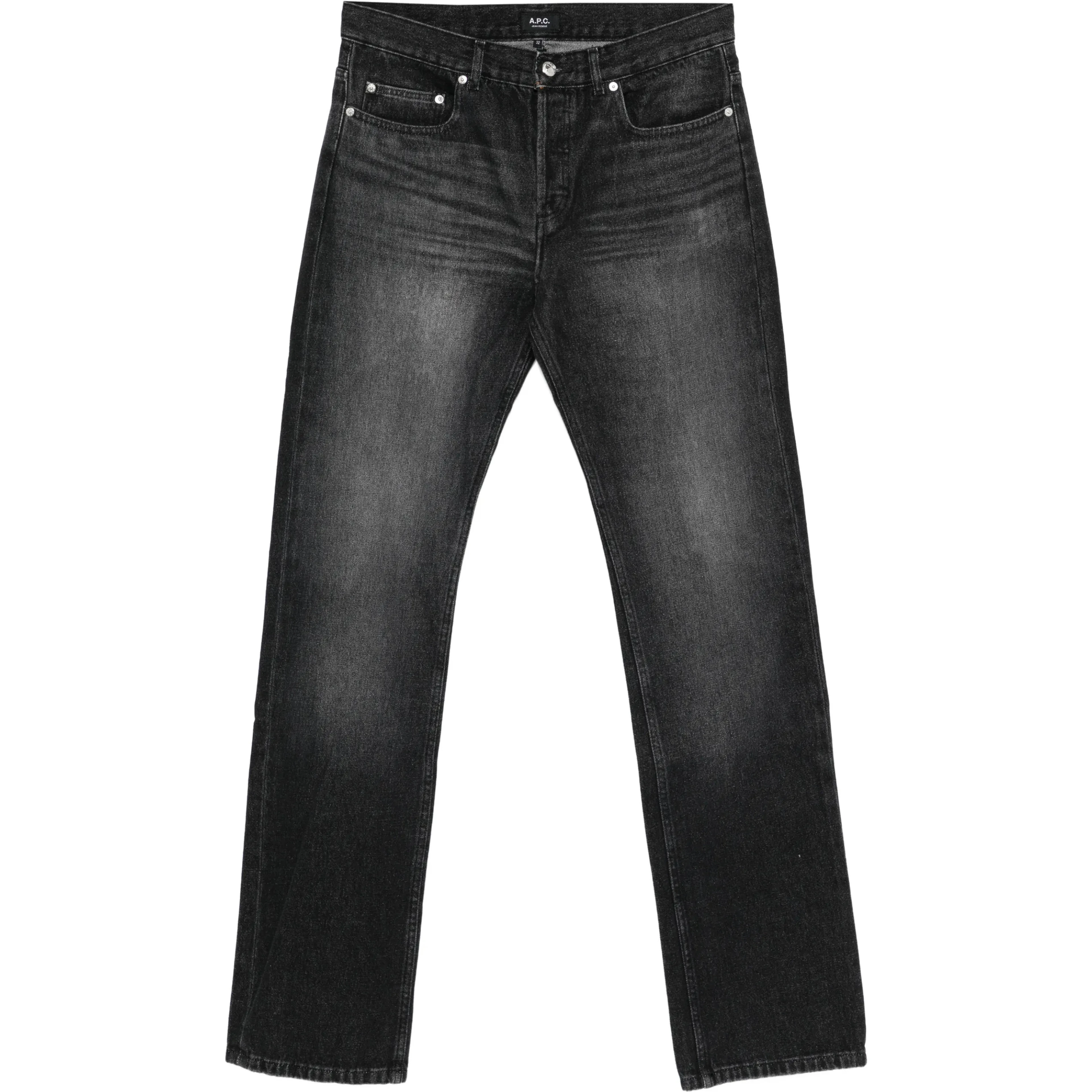 A.P.C. Faded Jeans | Black | FARFETCH IN
