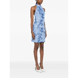 Rotate Dresses Clear Blue