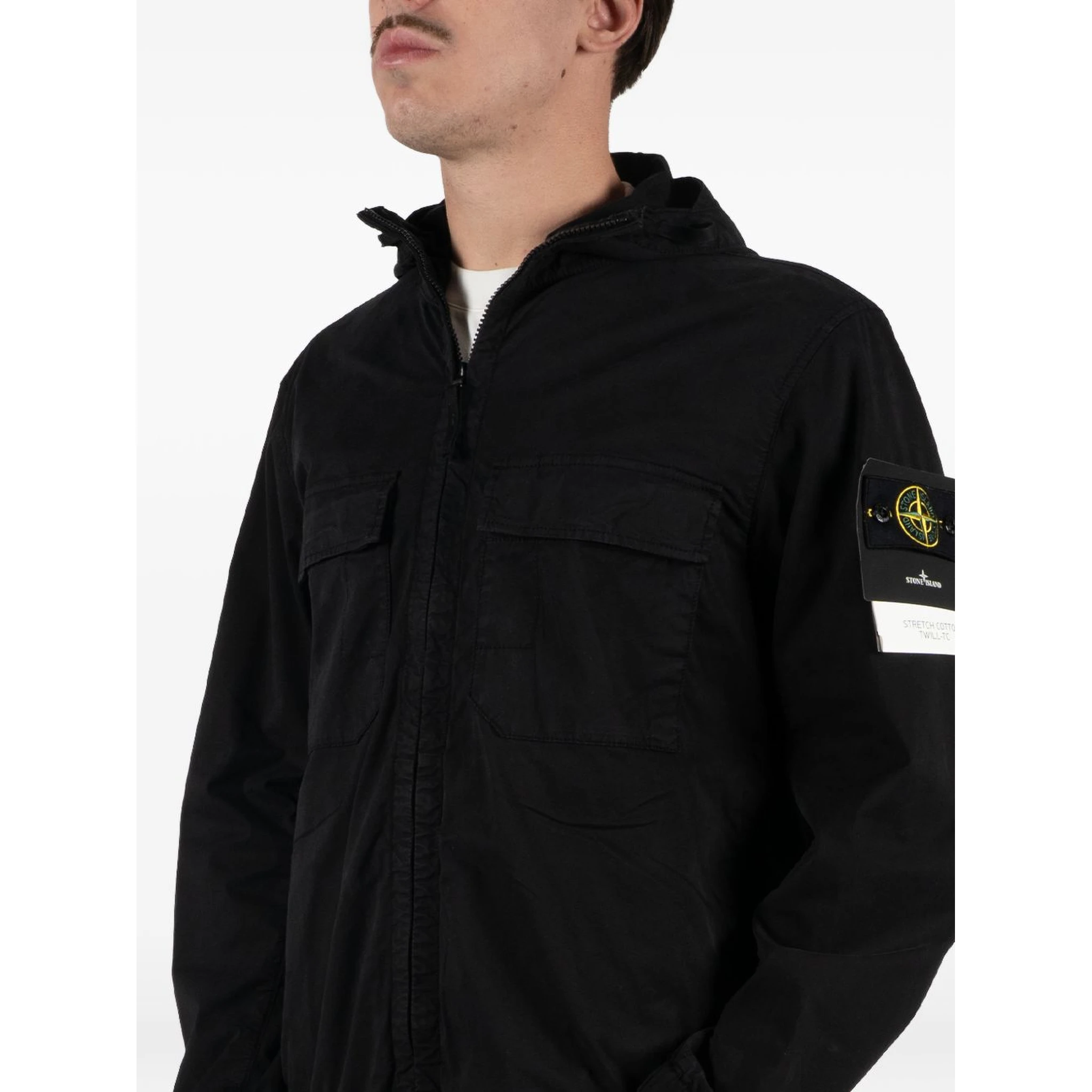 Stone Island Jackets Black